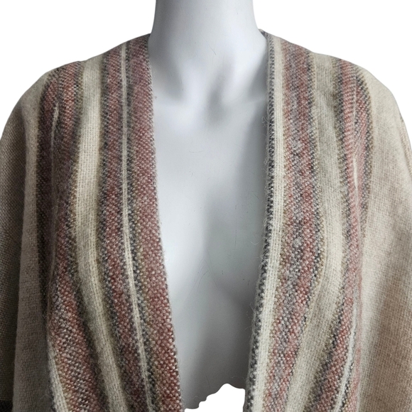 Rynning & Ihlen Handwoven In Norway Wool Shrug Cardigan Size M/L Lagenlook Boho - Picture 4 of 11